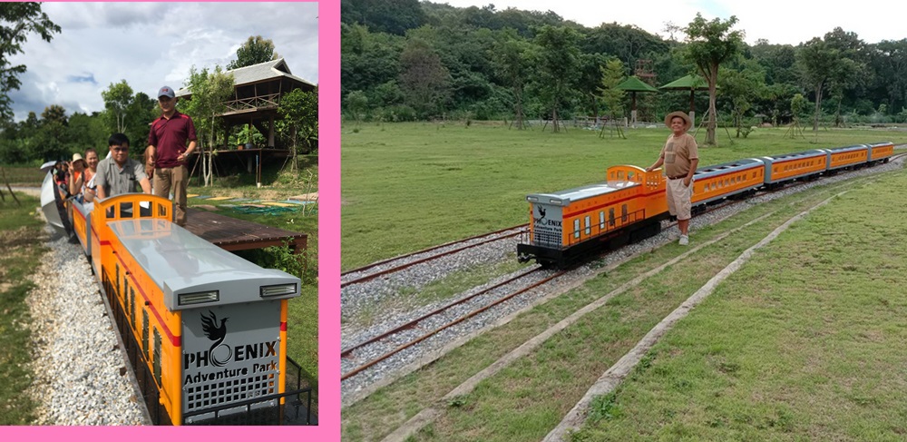 รับสร้างรถไฟเล็ก ระบบน้ำมัน